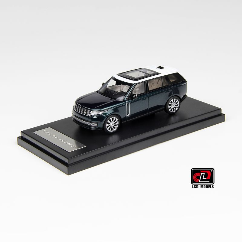 1:64 LCD Models - 2022 Land Rover Range Rover Green 1:64 LCD Models - 2022 Land Rover Range Rover Green