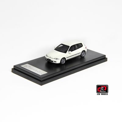 1:64 LCD Models - 1993 Honda Civic EG6 vTec White 1:64 LCD Models - 1993 Honda Civic EG6 vTec White