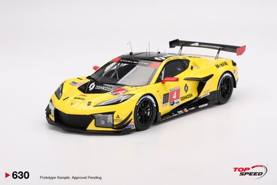 1:18 TSM - Chevrolet Corvette Z06 GT3.R #4 Corvette Racing by Pratt Miller Motorsports 2025 IMSA DAYTONA 24 Hrs 1:18 TSM - Chevrolet Corvette Z06 GT3.R #4 Corvette Racing by Pratt Miller Motorsports 2025 IMSA DAYTONA 24 Hrs
