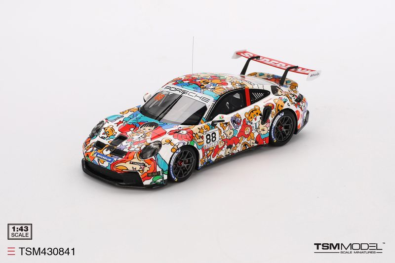 1:43 TSM - Porsche 911 GT3 Cup #88 BINGO RACING Tiger WU 2024 Porsche Carrera Cup Japan Am Class 1:43 TSM - Porsche 911 GT3 Cup #88 BINGO RACING Tiger WU 2024 Porsche Carrera Cup Japan Am Class