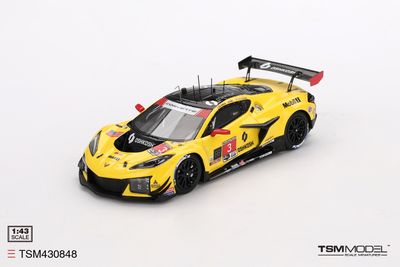 1:43 TSM - Chevrolet Corvette Z06 GT3.R #3 Corvette Racing by Pratt Miller Motorsports 2025 IMSA DAYTONA 24 Hrs 1:43 TSM - Chevrolet Corvette Z06 GT3.R #3 Corvette Racing by Pratt Miller Motorsports 2025 IMSA DAYTONA 24 Hrs