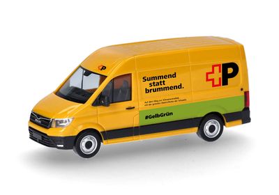 1:87 Herpa - MAN eTGE Kasten Hochdach 1:87 Herpa - MAN eTGE Kasten Hochdach "Schweizerische Post AG" (Schweiz)