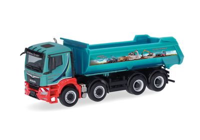 1:87 Herpa - MAN TGS NN Meiller Kipper-LKW 4achs 1:87 Herpa - MAN TGS NN Meiller Kipper-LKW 4achs "Schmuttermair"