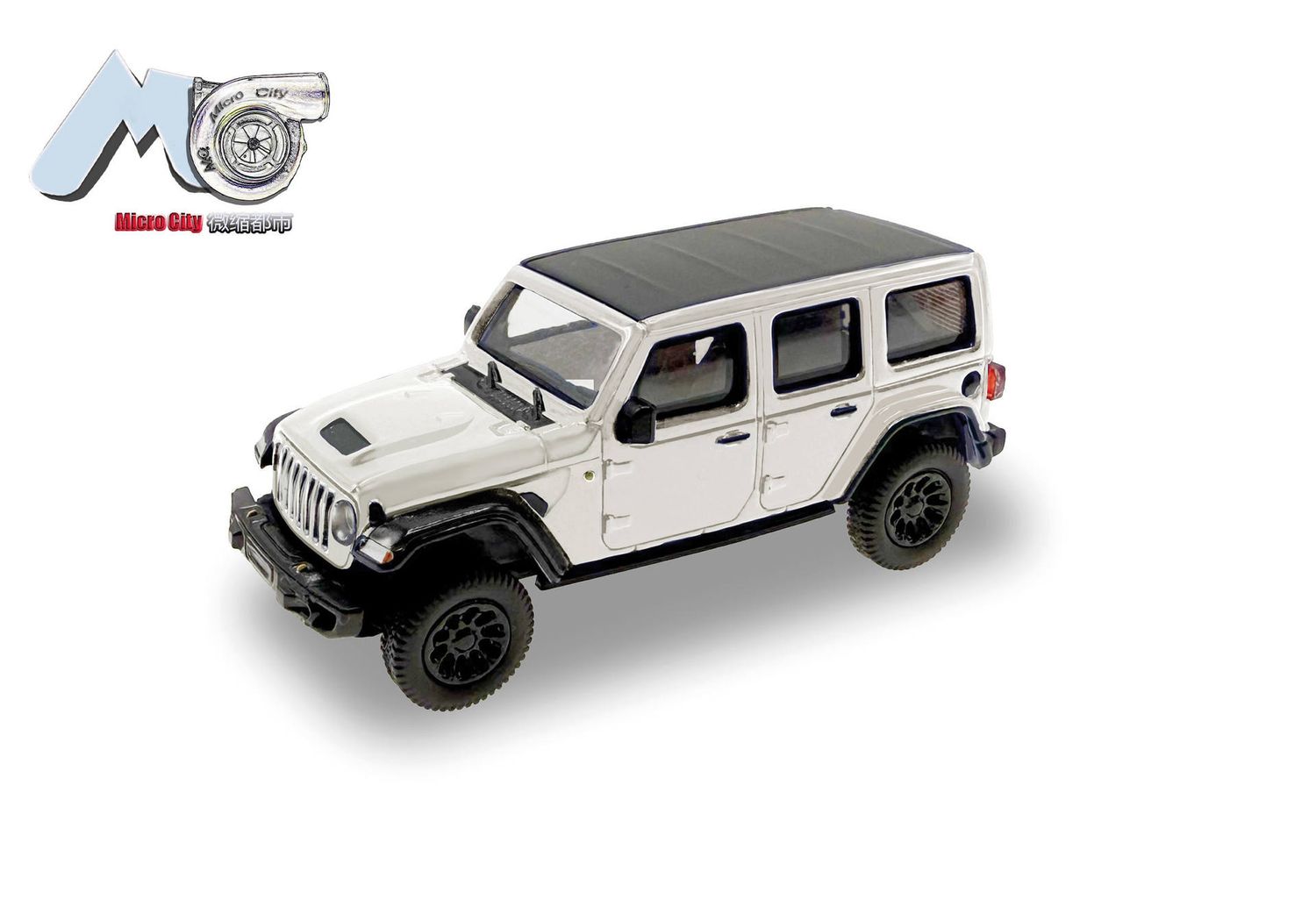 1:87 Herpa - MicroCity: Jeep Wrangler, weiß (ab 2017)