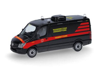 1:87 Herpa - Mercedes-Benz Sprinter '13 Kasten Flachdach 1:87 Herpa - Mercedes-Benz Sprinter '13 Kasten Flachdach "Gerätewagen Höhenrettung Tierrettung Essen e.V."
