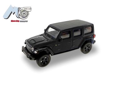 1:87 Herpa - MicroCity: Jeep Wrangler, schwarz (ab 2017) 1:87 Herpa - MicroCity: Jeep Wrangler, schwarz (ab 2017)