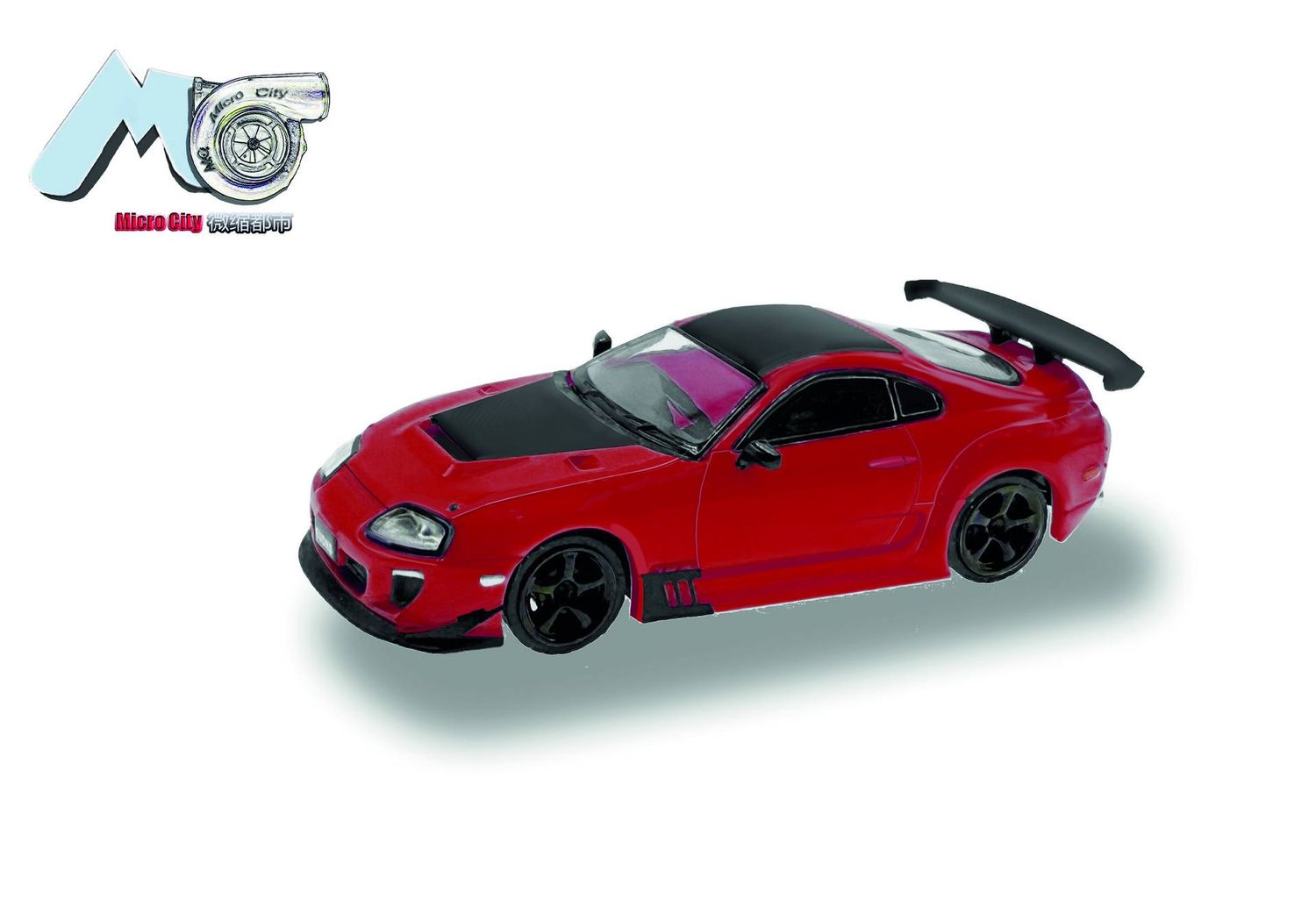1:87 Herpa - MicroCity: Toyota Supra, rot (1993-2002)