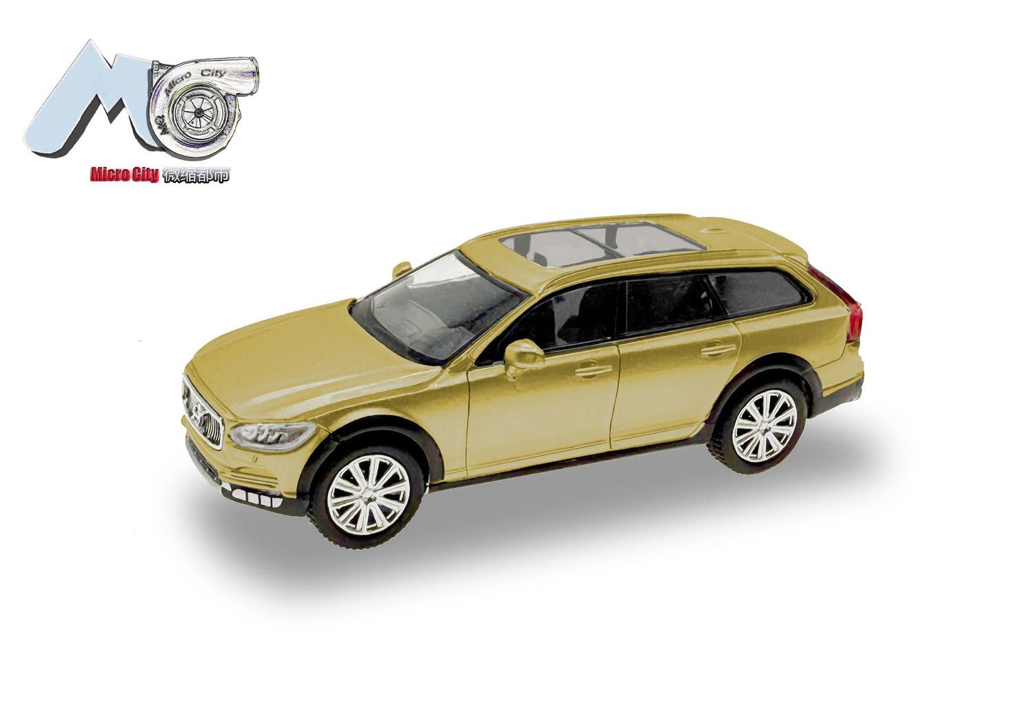 1:87 Herpa - MicroCity: Volvo V90, gold (ab 2017)