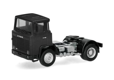 1:87 Herpa - Scania 111 Zugmaschine 2achs, schwarz 1:87 Herpa - Scania 111 Zugmaschine 2achs, schwarz
