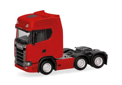 1:87 Herpa - Scania CS 20 HD Zugmaschine 3achs (6x2), rot 1:87 Herpa - Scania CS 20 HD Zugmaschine 3achs (6x2), rot