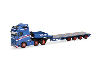 1:87 Herpa - Volvo FH GL 2020 6x2 Semitieflade-Sattelzug 1:87 Herpa - Volvo FH GL 2020 6x2 Semitieflade-Sattelzug "Seeland"