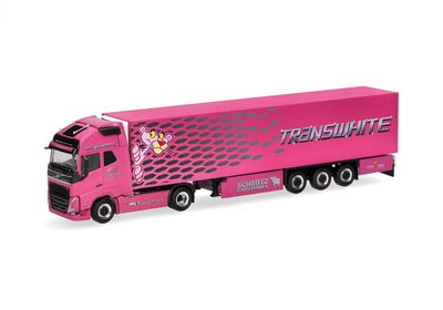 1:87 Herpa - Volvo FH GL XL 2020 Kühlkoffer-Sattelzug 1:87 Herpa - Volvo FH GL XL 2020 Kühlkoffer-Sattelzug "Transwhite" (Portugal)