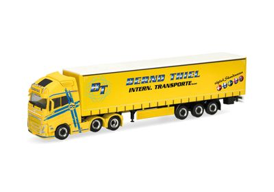 1:87 Herpa - Volvo FH GL XL 2020 6x2 Gardinenplanen-Sattelzug 1:87 Herpa - Volvo FH GL XL 2020 6x2 Gardinenplanen-Sattelzug "Bernd Thiel Transporte"