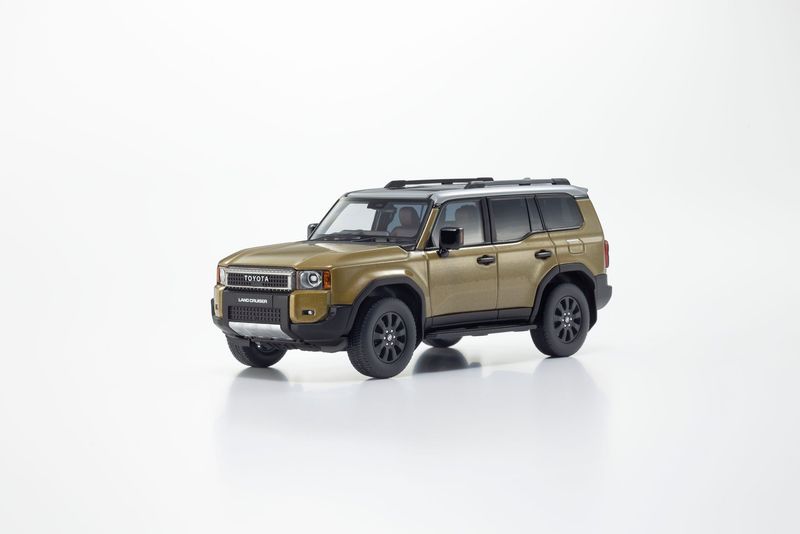 1:43 Kyosho - Toyota Land Cruiser 250 ZX First Edition Sand/Light Gray 1:43 Kyosho - Toyota Land Cruiser 250 ZX First Edition Sand/Light Gray