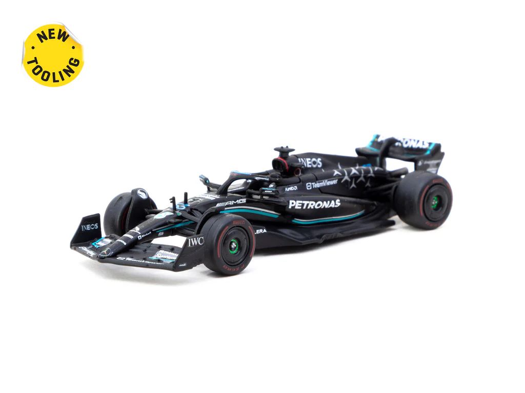 1:64 Tarmac - 2023 Mercedes Benz AMG F1 W14 E Performance #63 George Russell Spanish Grand Prix