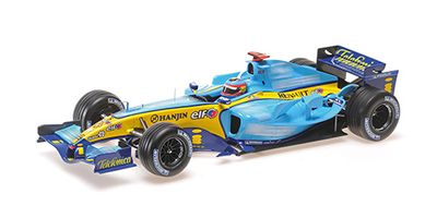 1:18 Minichamps - RENAULT F1 TEAM R25 – FERNANDO ALONSO – WINNER BAHRAIN GP 2005 1:18 Minichamps - RENAULT F1 TEAM R25 – FERNANDO ALONSO – WINNER BAHRAIN GP 2005