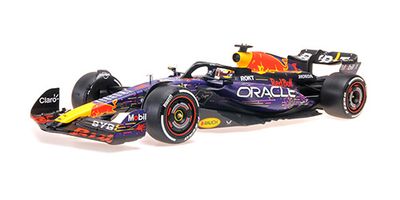 1:12 Minichamps - RED BULL RACING HONDA RB19 – MAX VERSTAPPEN – WINNER LAS VEGAS GP 2023 1:12 Minichamps - RED BULL RACING HONDA RB19 – MAX VERSTAPPEN – WINNER LAS VEGAS GP 2023