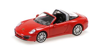 1:87 Minichamps - PORSCHE 911 TARGA – 2014 – RED 1:87 Minichamps - PORSCHE 911 TARGA – 2014 – RED