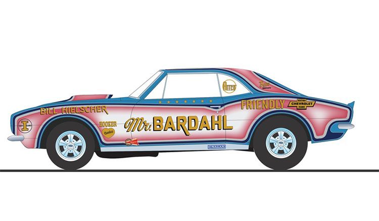 1:18 ACME - 1967 Chevrolet Camaro - Mr. Bardahl Drag