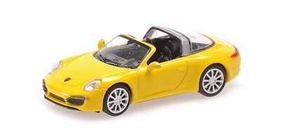 1:87 Minichamps - PORSCHE 911 TARGA – 2014 – YELLOW 1:87 Minichamps - PORSCHE 911 TARGA – 2014 – YELLOW