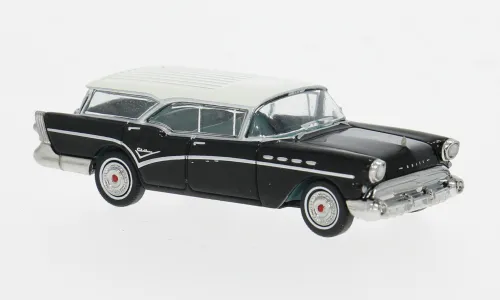 1:87 Brekina - Buick Century Caballero, schwarz/weiss, 1957 1:87 Brekina - Buick Century Caballero, schwarz/weiss, 1957