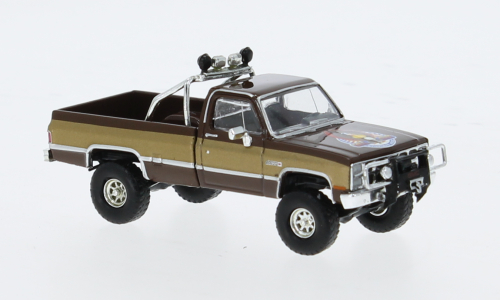 1:87 Brekina - GMC Sierra Grande, braun/gold, All Terrain Version, 1981 *Reproduktion* 1:87 Brekina - GMC Sierra Grande, braun/gold, All Terrain Version, 1981 *Reproduktion*