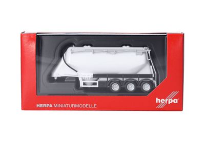 1:87 Herpa - Eutersiloauflieger Feldbinder 35m³, 3achs, weiß 1:87 Herpa - Eutersiloauflieger Feldbinder 35m³, 3achs, weiß