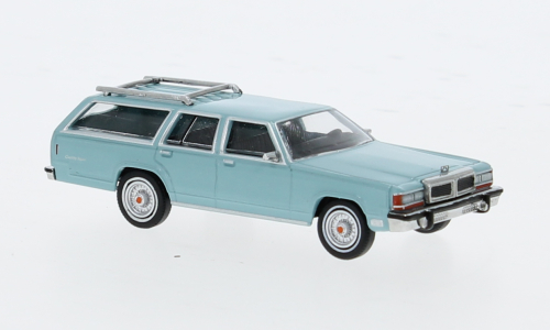 1:87 Brekina - Ford LTD Station Wagon hellblau 1:87 Brekina - Ford LTD Station Wagon hellblau