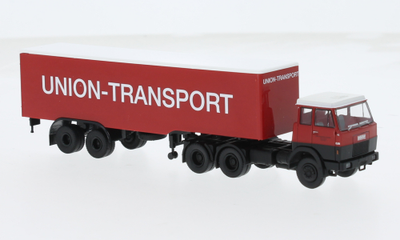 1:87 Brekina - 1969 Hanomag Hens F 221 S Koffer Union Transport 1:87 Brekina - 1969 Hanomag Hens F 221 S Koffer Union Transport