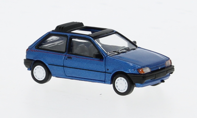 1:87 PCX87 - Ford Fiesta MK III Calypso, metallic-blau, Faltdach offen, 1989 1:87 PCX87 - Ford Fiesta MK III Calypso, metallic-blau, Faltdach offen, 1989