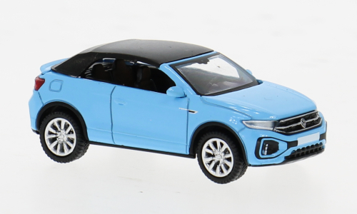 1:87 PCX87 - VW T-Roc Cabriolet geschlossen, hellblau, 2022