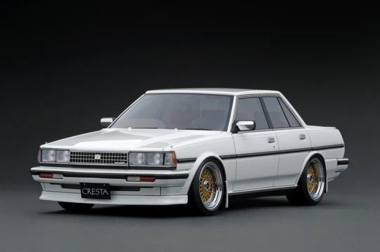 1:18 Ignition - Toyota CRESTA Super Lucent TWINCAM24 (GX71), white
