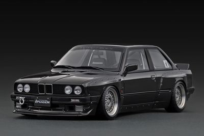 1:18 Ignition - Pandem BMW E30, gun metallic 1:18 Ignition - Pandem BMW E30, gun metallic