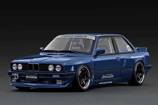 1:18 Ignition - Pandem BMW E30, blue