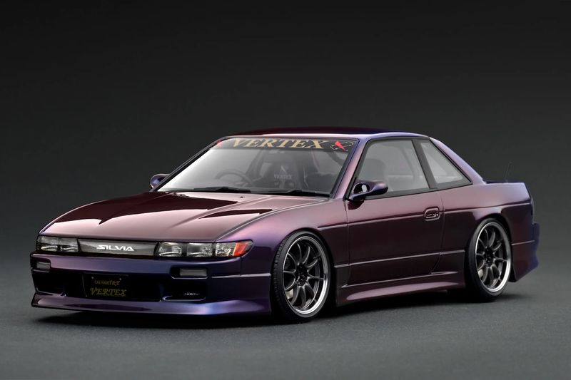 1:18 Ignition - VERTEX Nissan S13 Silvia, purple metallic 1:18 Ignition - VERTEX Nissan S13 Silvia, purple metallic