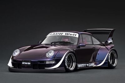 1:18 Ignition - Porsche RWB 993, purple metallic 1:18 Ignition - Porsche RWB 993, purple metallic