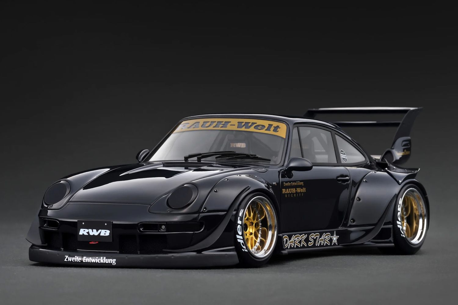 1:18 Ignition - Porsche RWB 993, black
