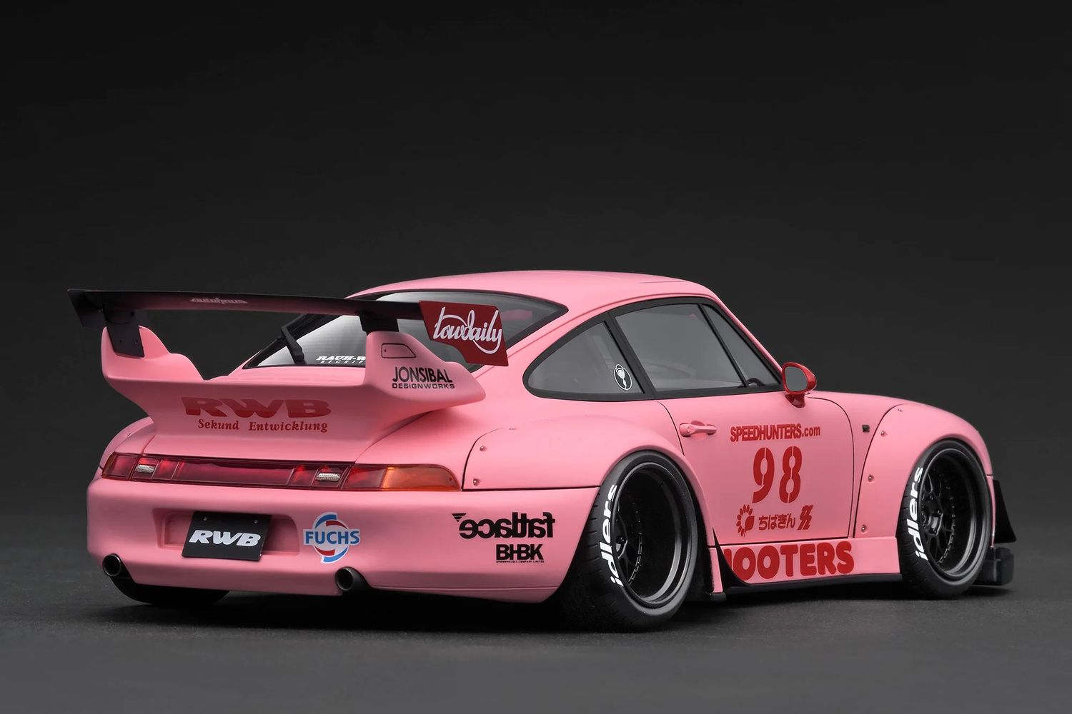1:18 Ignition - Porsche RWB 993, matt pink