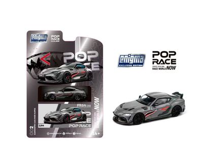1:64 Pop Race Limited - Darwin Pro 66G NWB Supra A90, grey metallic *Enigma Exclusive* 1:64 Pop Race Limited - Darwin Pro 66G NWB Supra A90, grey metallic *Enigma Exclusive*