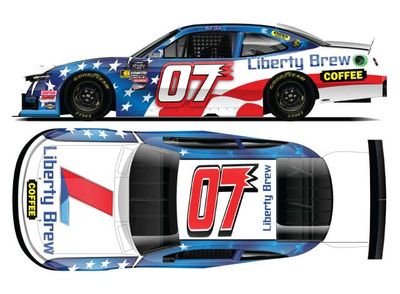 1:64 Action Racing Collectibles - 2025 Chevrolet #7 Nick Leitz *Liberty Brew Coffee* 1:64 Action Racing Collectibles - 2025 Chevrolet #7 Nick Leitz *Liberty Brew Coffee*