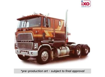 1:64 Ixo USA - Ford COE 9000, brown/tan 1:64 Ixo USA - Ford COE 9000, brown/tan