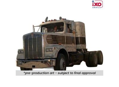 1:64 Ixo USA - Kenworth W900, white with comet 1:64 Ixo USA - Kenworth W900, white with comet