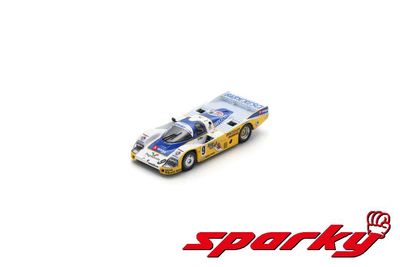 1:64 Spark - Porsche 956 No.9 5th Le Mans 1986 J. Laessig – F. Maria Ballabio – D. Wood 1:64 Spark - Porsche 956 No.9 5th Le Mans 1986 J. Laessig – F. Maria Ballabio – D. Wood
