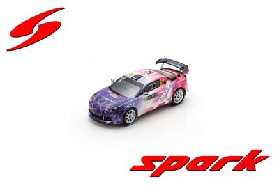 1:43 Spark - Alpine A110 Rally RGT No.62 3rd RGT Rally Monte Carlo 2024 C. Berard - C. Bernabo 1:43 Spark - Alpine A110 Rally RGT No.62 3rd RGT Rally Monte Carlo 2024 C. Berard - C. Bernabo