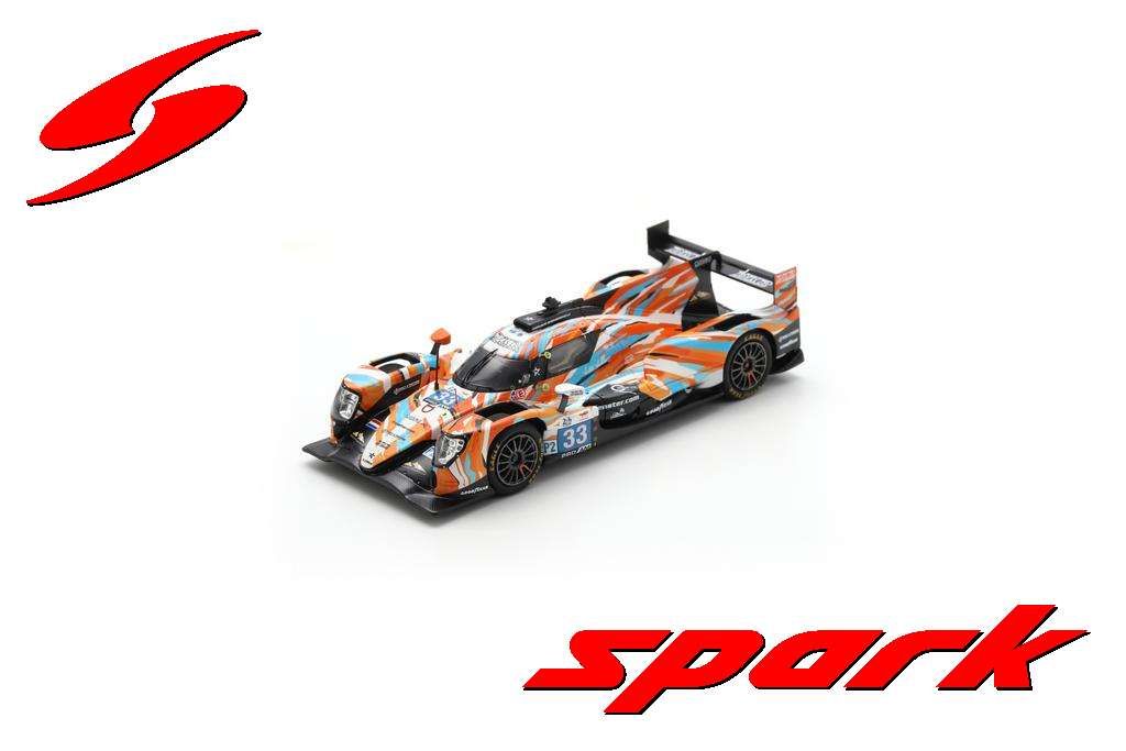 1:43 Spark - Oreca 07 - Gibson No.33 DKR ENGINEERING Le Mans 24H 2024 A. Mattschull - R. Binder - L. Horr