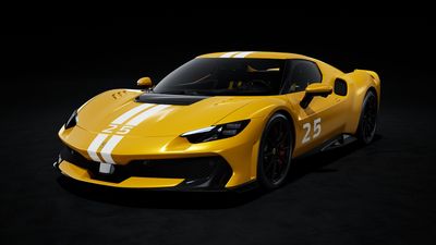 1:43 Looksmart - Ferrari 296 Speciale Giallo Tristrato with Livery 1:43 Looksmart - Ferrari 296 Speciale Giallo Tristrato with Livery