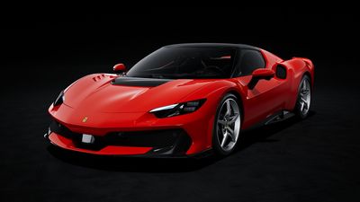1:43 Looksmart - Ferrari 296 Speciale Rosso Corsa with Roof Nero DS 1:43 Looksmart - Ferrari 296 Speciale Rosso Corsa with Roof Nero DS