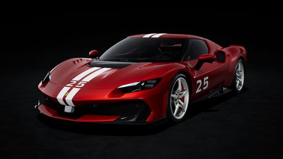 1:18 MR Collection Models - Ferrari 296 Speciale Rosso Portofino with Livery 1:18 MR Collection Models - Ferrari 296 Speciale Rosso Portofino with Livery