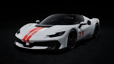 1:18 MR Collection Models - Ferrari 296 Speciale Bianco Artico with Livery 1:18 MR Collection Models - Ferrari 296 Speciale Bianco Artico with Livery