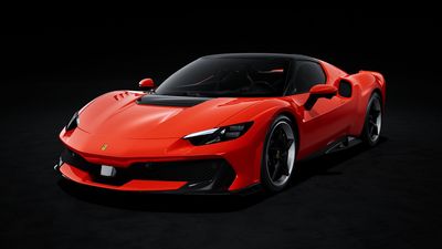 1:18 MR Collection Models - Ferrari 296 Speciale Rosso Dino with Roof Nero DS 1:18 MR Collection Models - Ferrari 296 Speciale Rosso Dino with Roof Nero DS